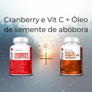 Combo Cranberry + Óleo de semente de abóbora New Four