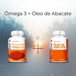 Combo Omega 3 e Óleo de Abacate New Four