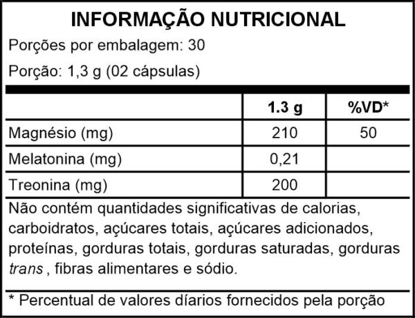 Melatonina + Magnésio Treonato - Imagem 2