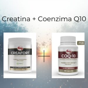 Combo Creatina e Coenzima Q10  Vitafor