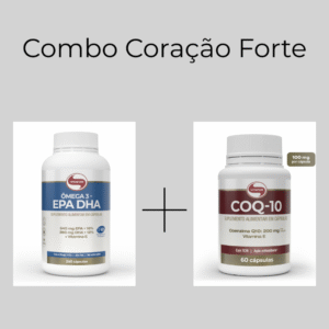 Ômega 3 e Coenzima Q10  Vitafor